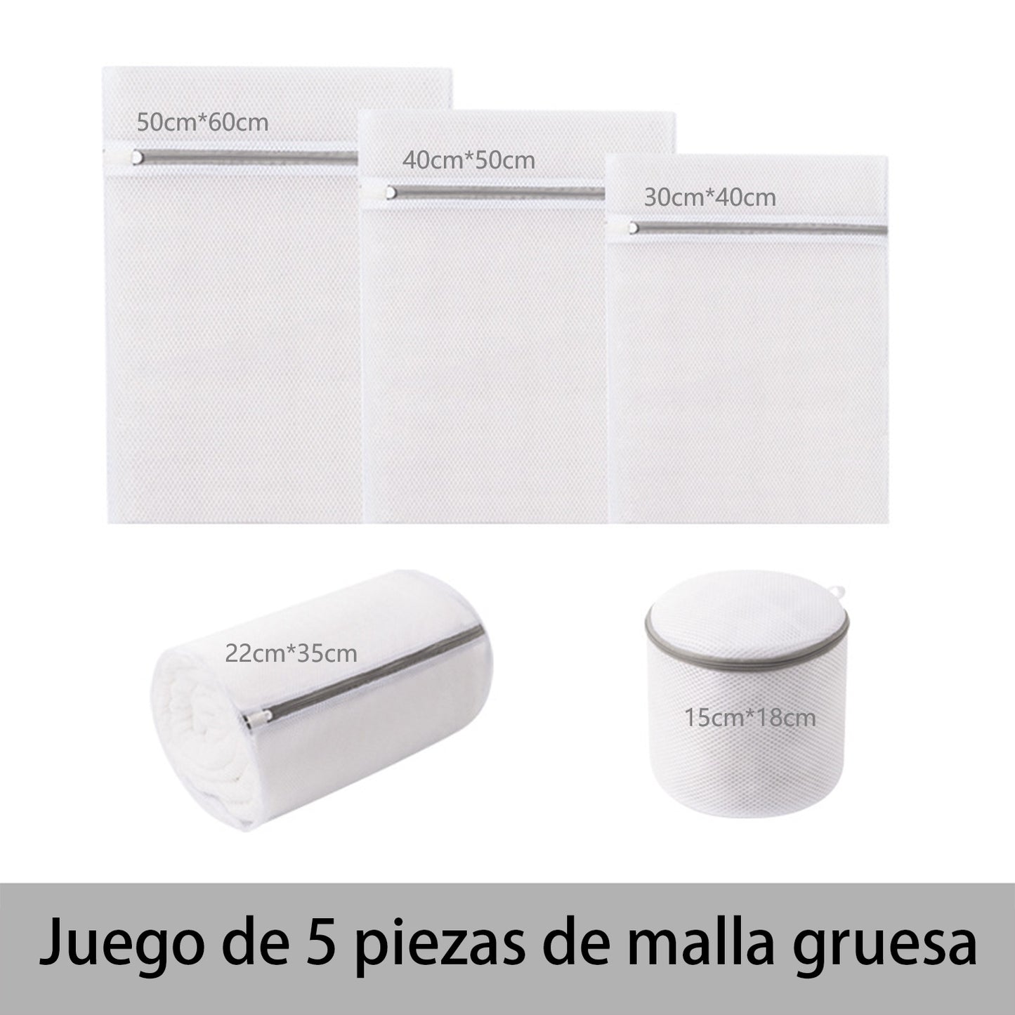 Bolsa de lavandería de malla fina y gruesa con filtro para lavadora, bolsa para lavar ropa interior, sujetadores, bolsa de lavado, bolsa de red