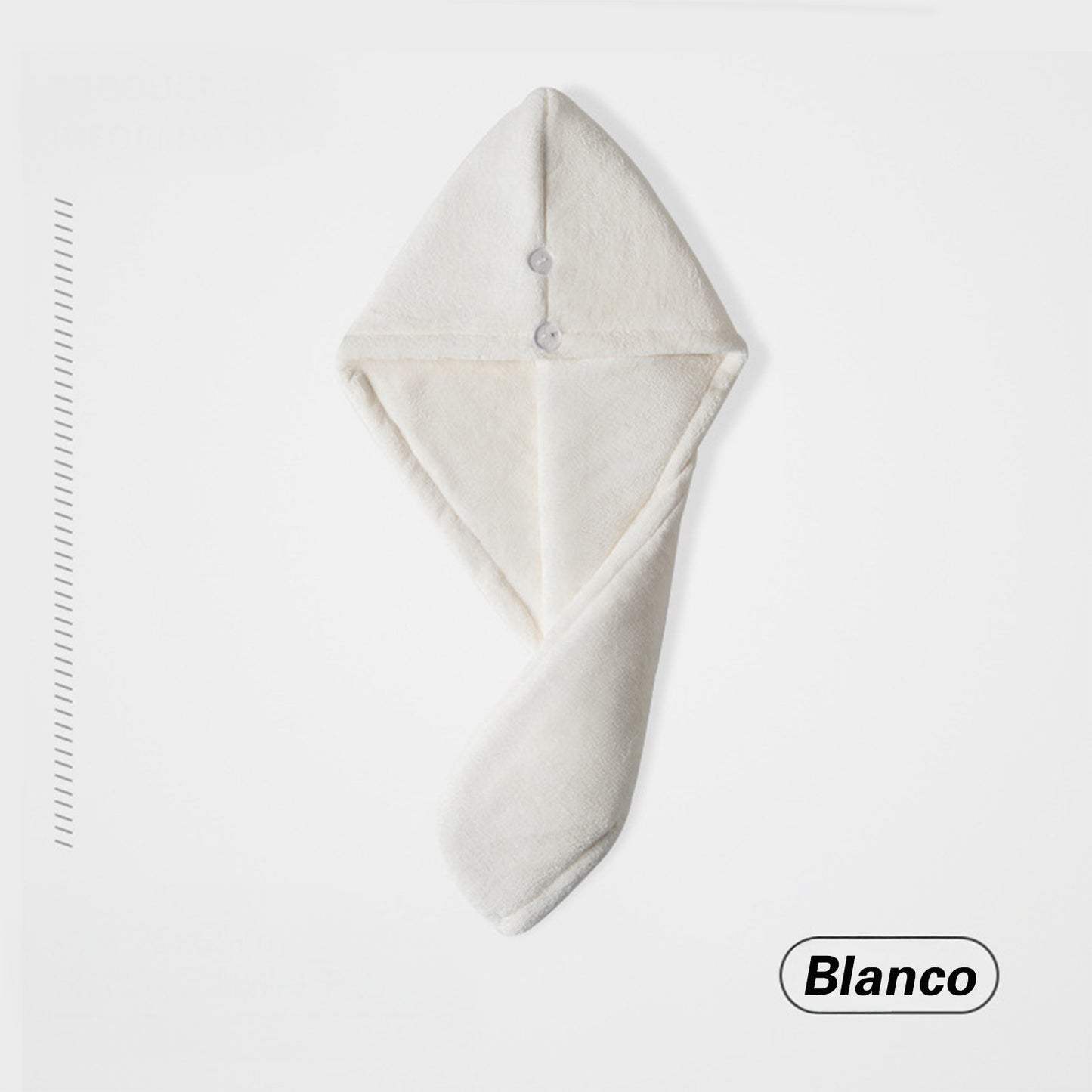 Toalla turbante de microfibra coralina para el cabello – secado rápido, doble capa con borde elástico, gorro de baño para mujer, ideal para uso diario y spa