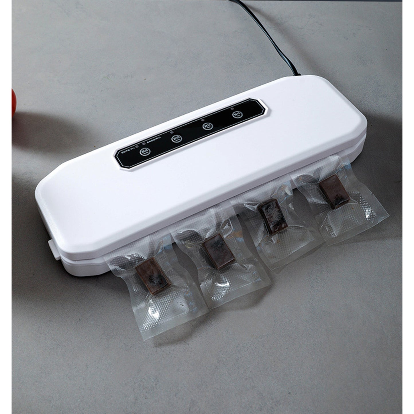 Envasadora al vacío automática portátil para alimentos secos y húmedos – Máquina de sellado ideal para uso doméstico