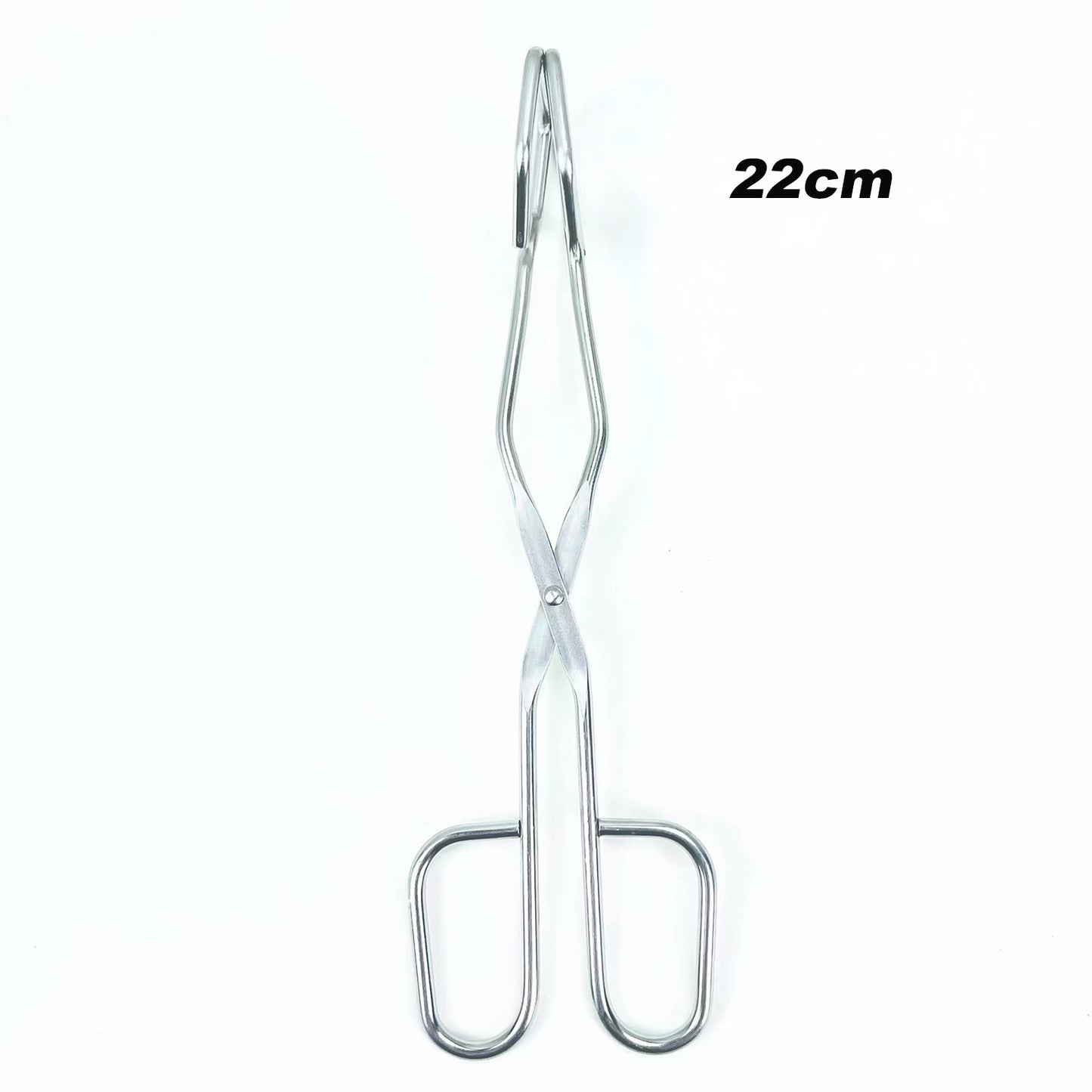 Pinzas de cocina de acero inoxidable con cabeza triangular – Para pan, parrilla, buffet y más