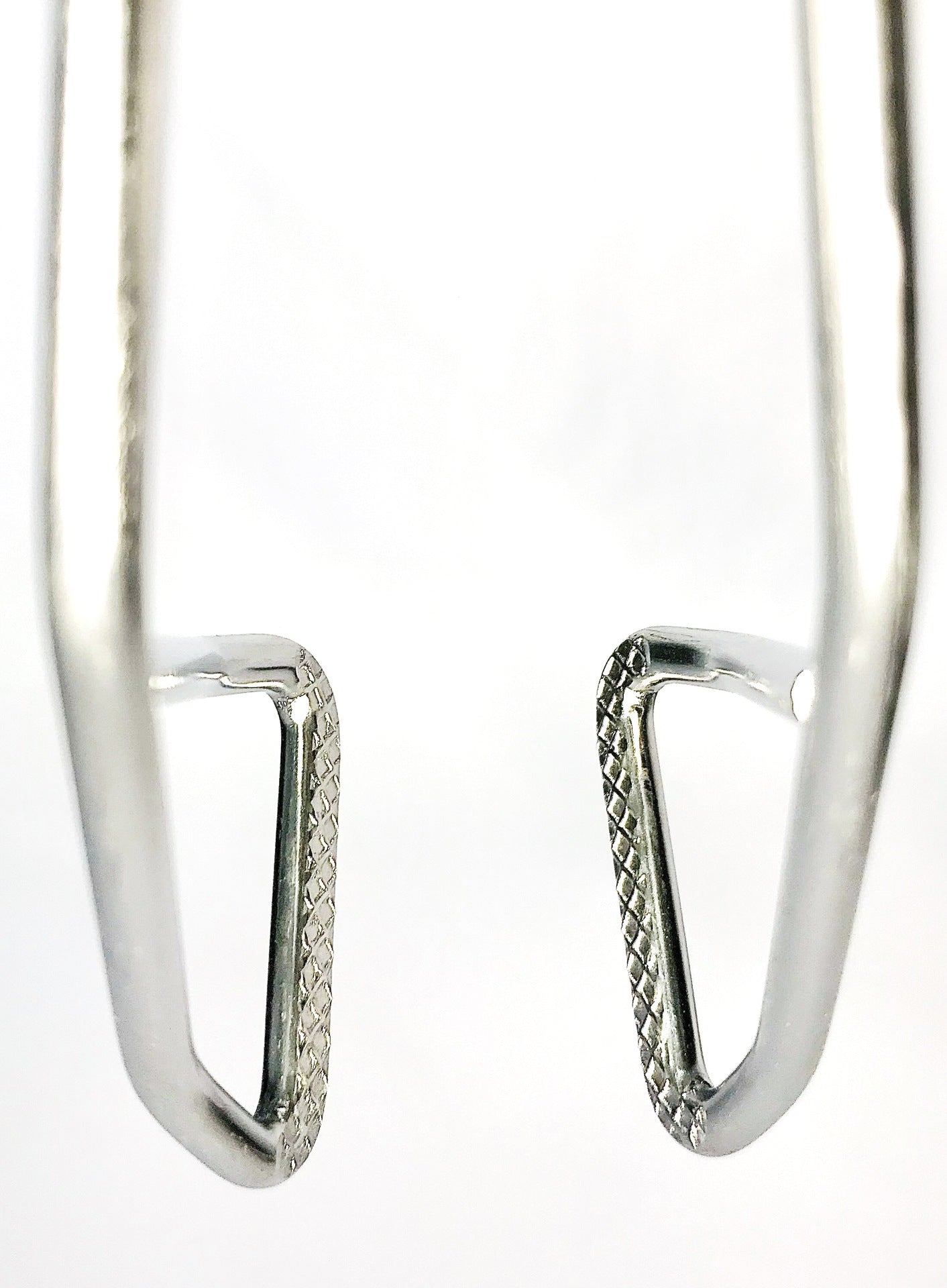 Pinzas de cocina de acero inoxidable con cabeza triangular – Para pan, parrilla, buffet y más