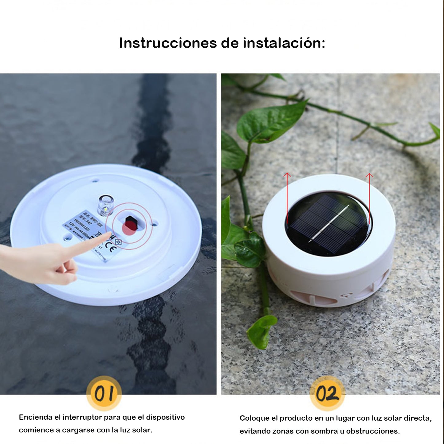 Luz de pared solar para exteriores con efecto flor – Iluminación decorativa LED para jardín, terraza o entrada