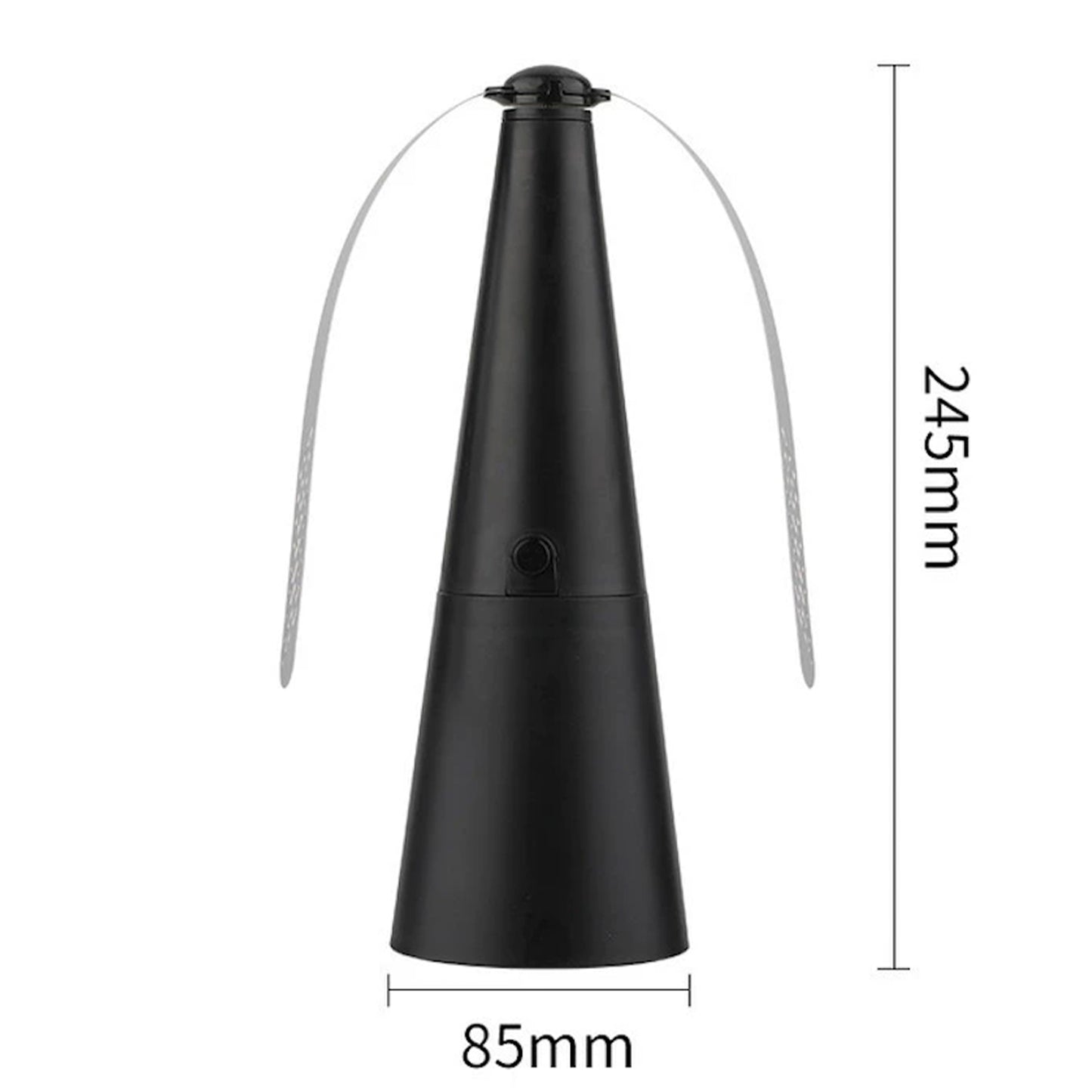 Ventilador repelente de moscas y mosquitos para exteriores – Dispositivo automático con aspas giratorias para ahuyentar insectos