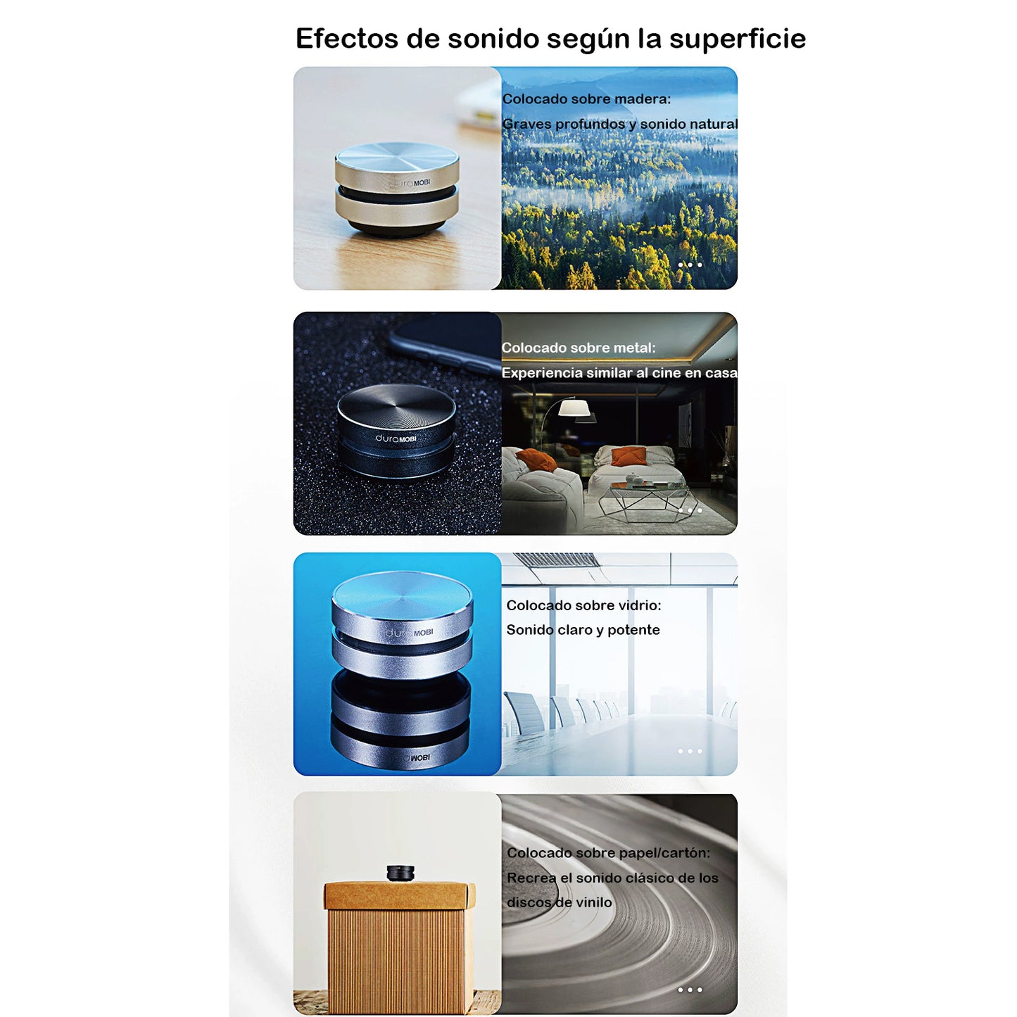 Dura MOBI Pro– Altavoz inalámbrico TWS con conducción ósea – Mini, portátil y de diseño moderno