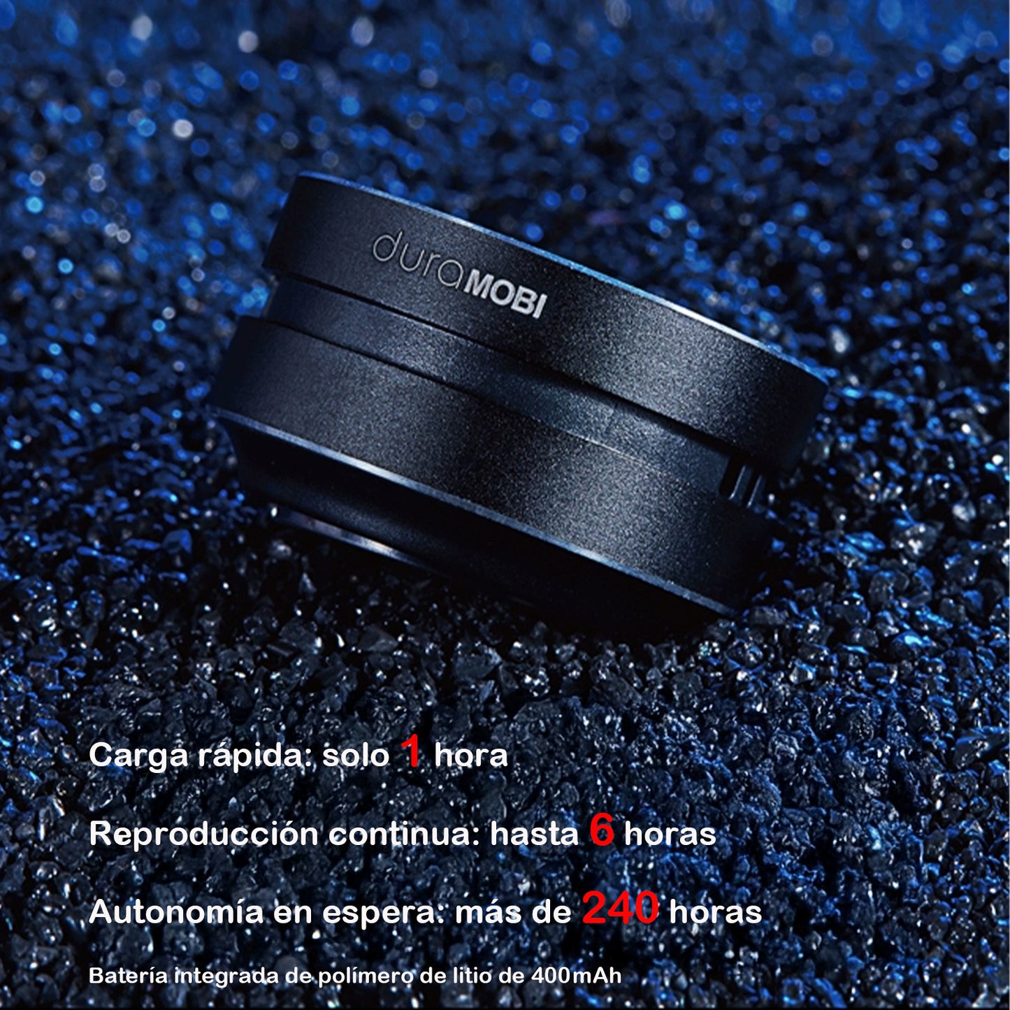 Dura MOBI – Altavoz inalámbrico TWS con conducción ósea – Mini, portátil y de diseño moderno