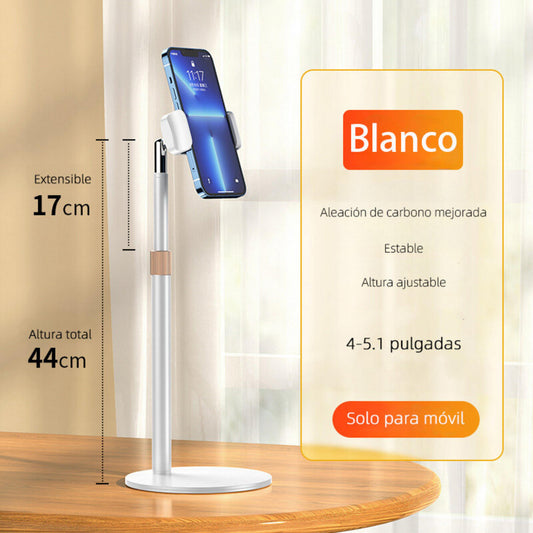 Soporte de teléfono móvil vertical ajustable en altura