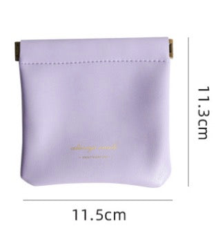 Bolsa de almacenamiento mini ,bolsa versátil y ligera, bolsa con cierre automático, bolsa portátil para lápiz labial,maquillaje, esenciales de viaje, útiles escolares, esenciales de vacaciones,cosméticos, organizador de maquillaje para regreso a clases